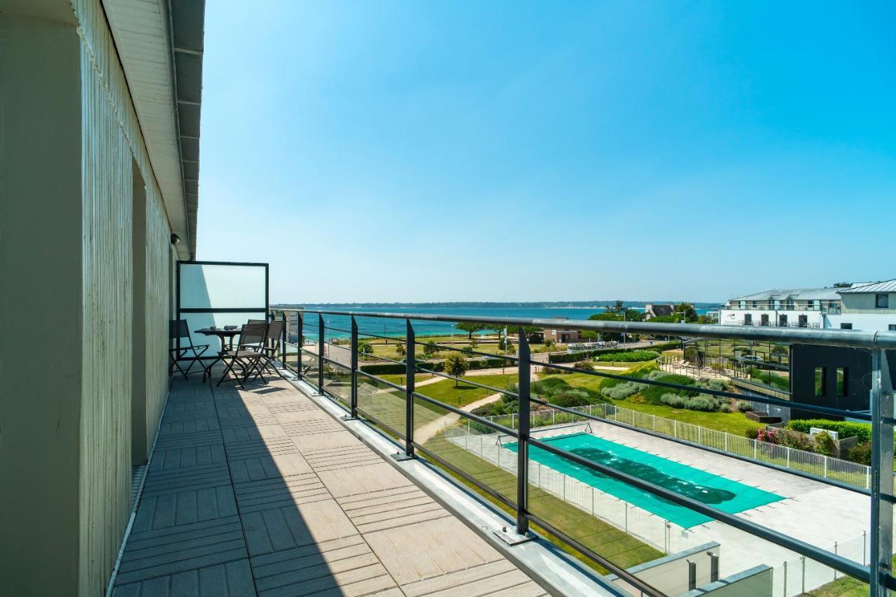Les Thermes 530 - Vue Mer A 100M De La Plage Concarneau Bagian luar foto